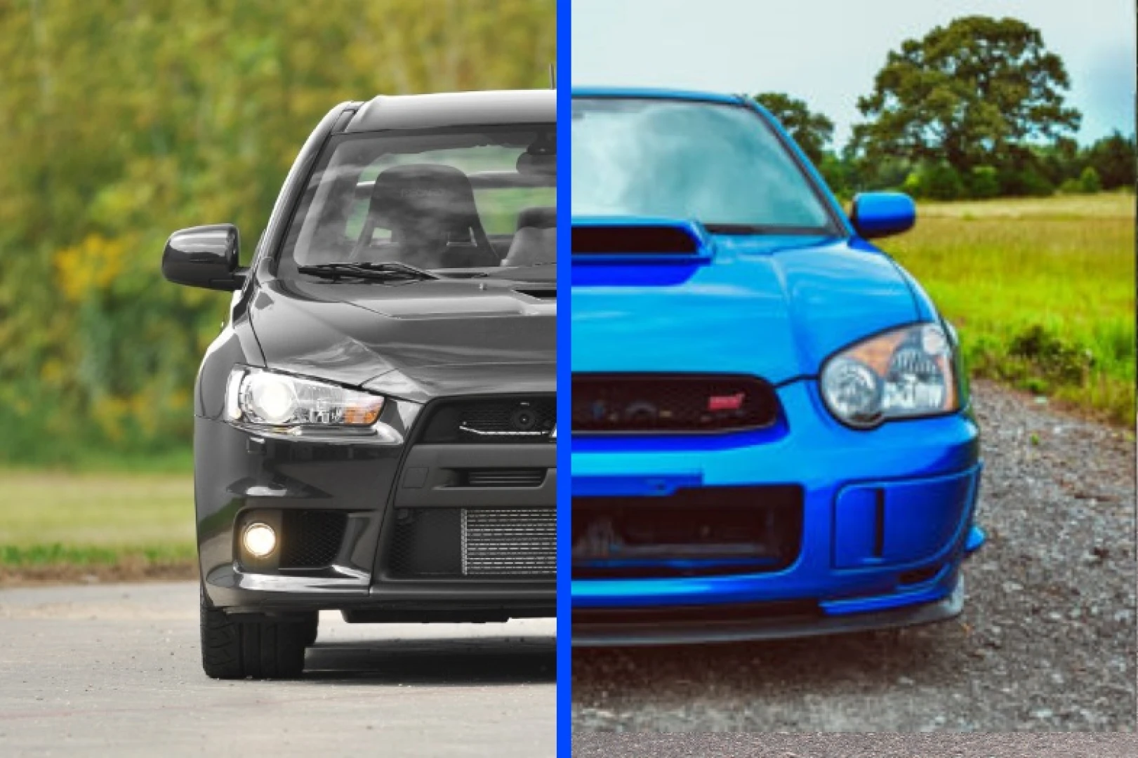 Mitsubishi Lancer Evo VS Subaru Impreza