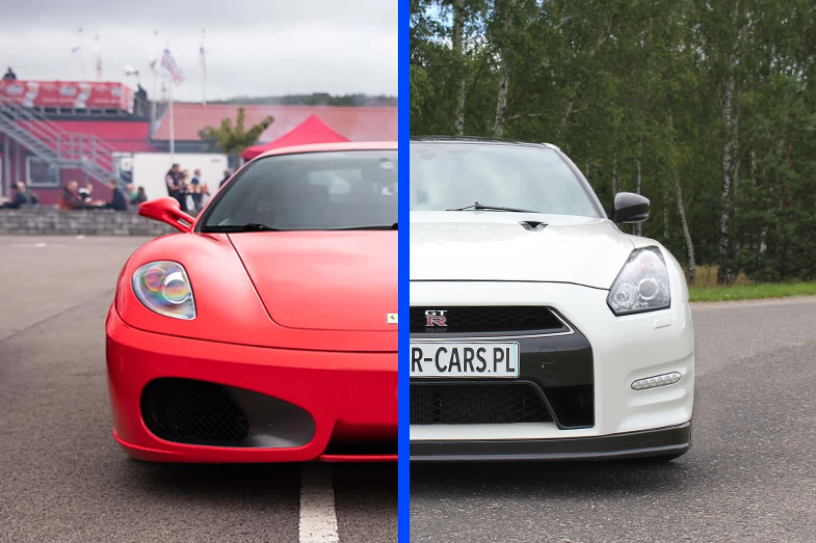 Ferrari F430 vs Nissan GTR
