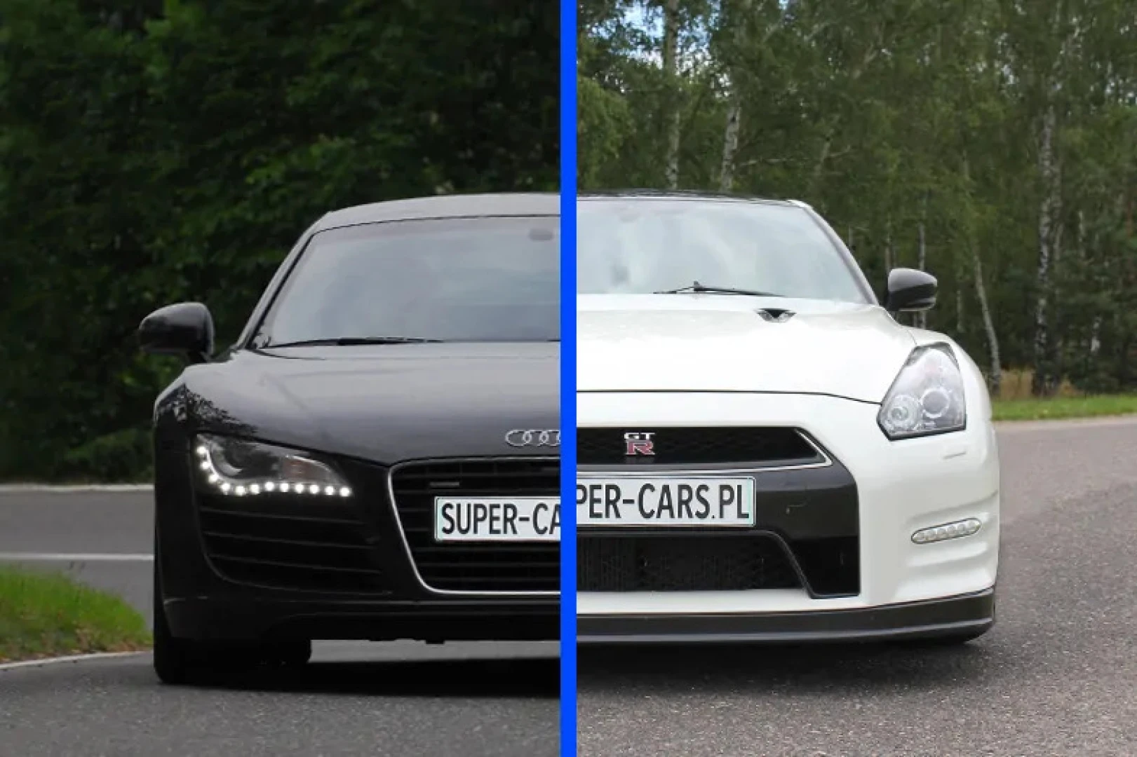 Nissan GTR vs Audi R8