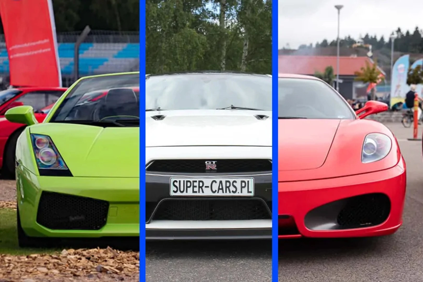 Lamborghini Gallardo vs Nissan GTR vs Ferrari F430