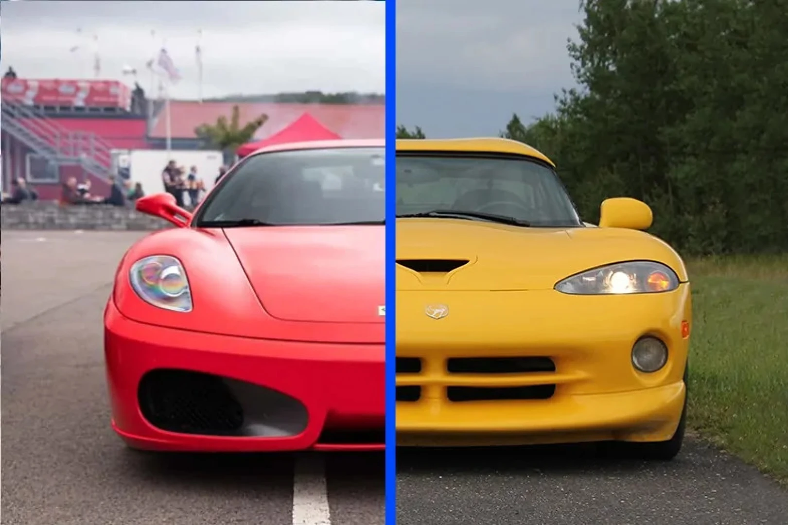 Ferrari F430 vs Dodge Viper